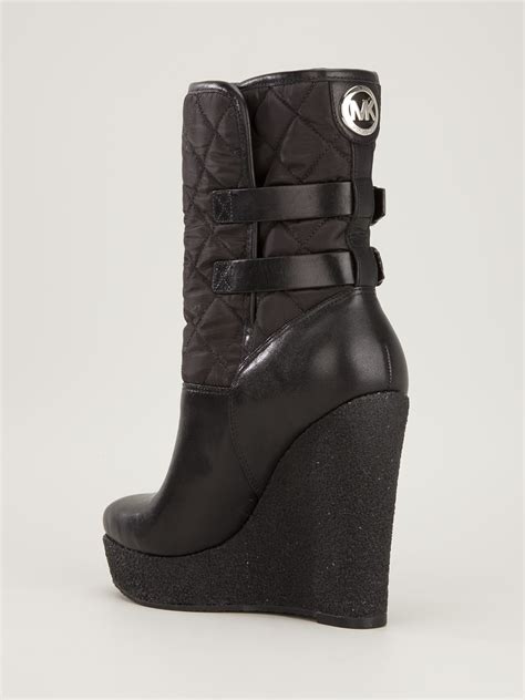 michael kors wedge boots|zappos michael kors boots.